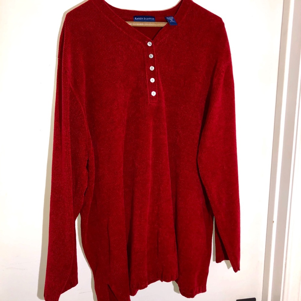 ❄️ Red Sweater